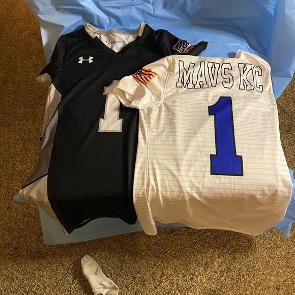 COPY - Mavericks Kc Extra small soccer jersey home and away - Picture 2 of 6